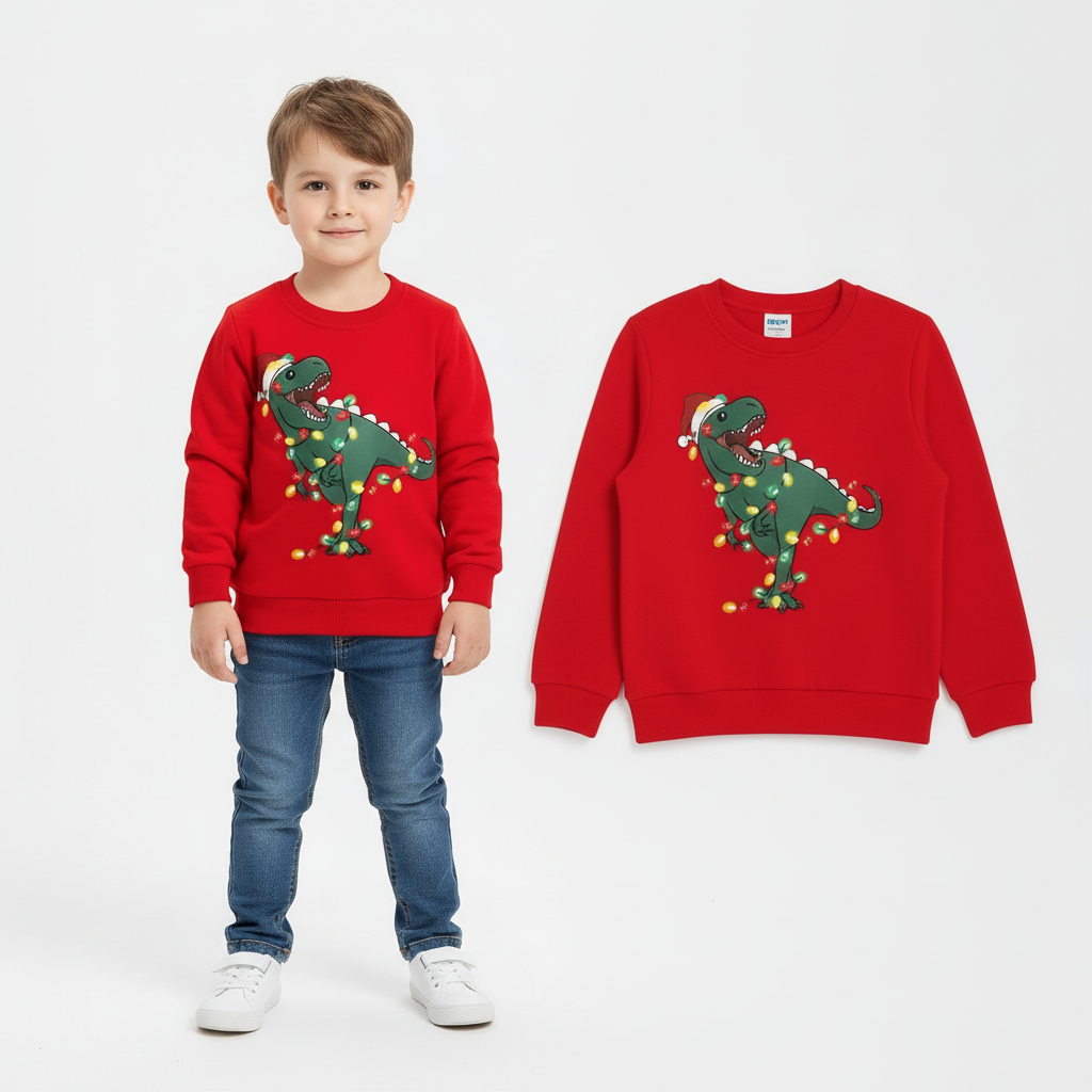 Kids' Christmas Sweater (Pure Cotton)