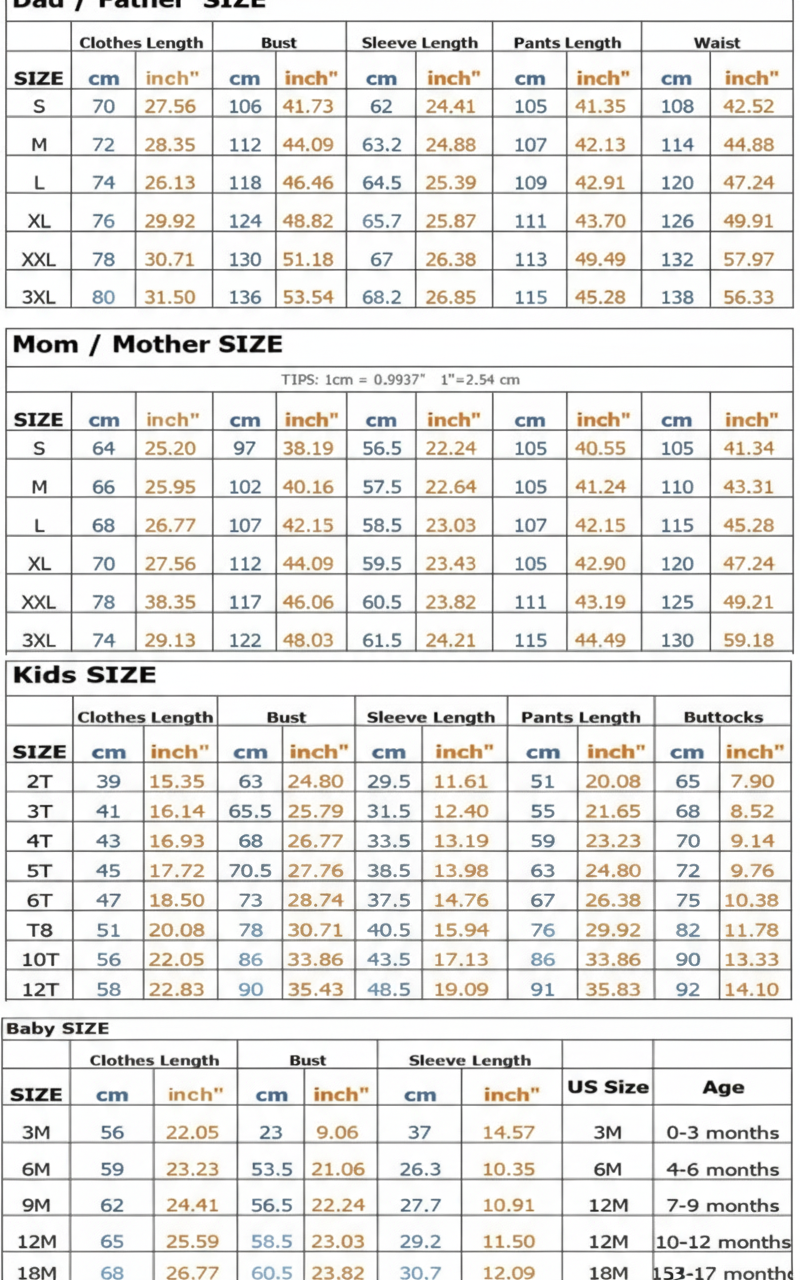 Family Matching Christmas Pajama Set – Holiday Outfits for Parents & Kids