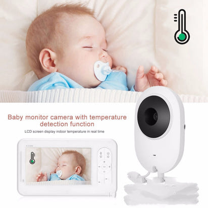 Large Screen Wireless Baby Monitor, Care Device, Music Temperature Measurement