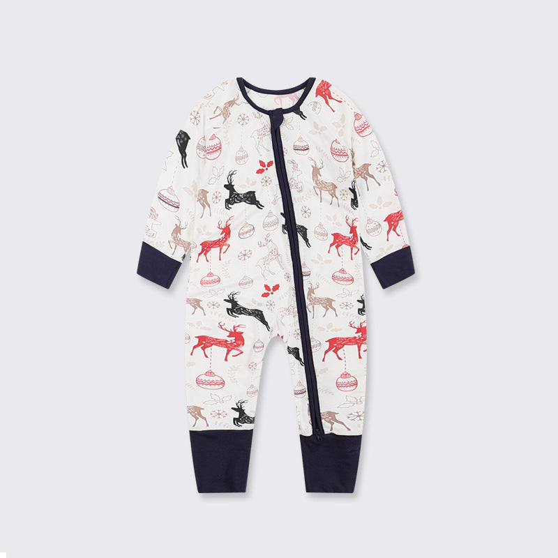 Ins Style Baby Clothes Christmas Jumpsuit