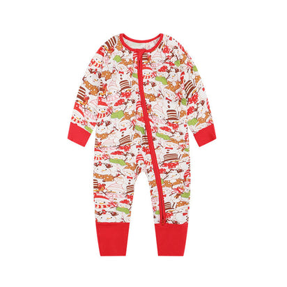 Ins Style Baby Clothes Christmas Jumpsuit