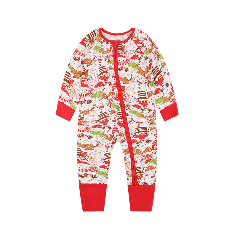 Ins Style Baby Clothes Christmas Jumpsuit