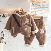 Padded Hooded Cotton Coat Coat Keep Baby Warm Quilted
