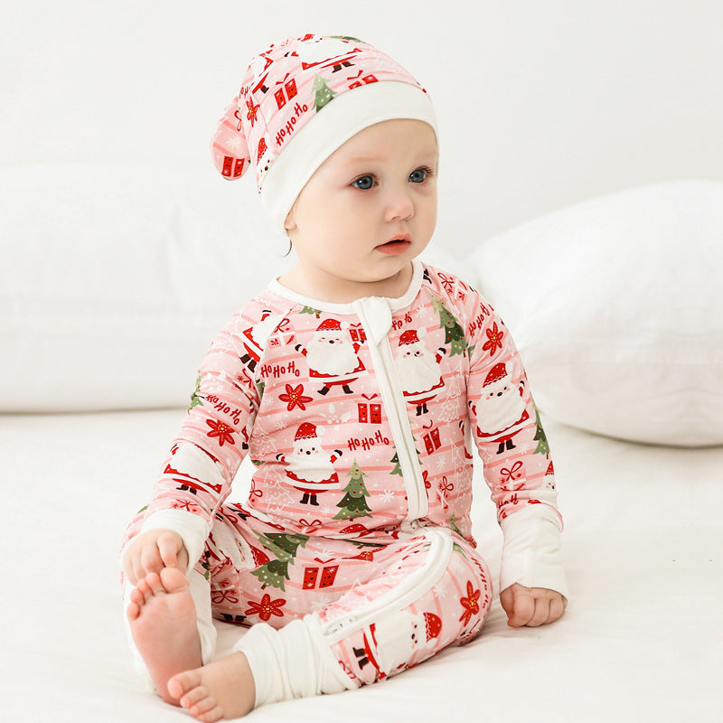 Ins Style Baby Clothes Christmas Jumpsuit