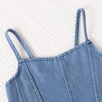 Girl's Printed Long Sleeve Dress Two-piece Set