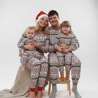 Family Matching Christmas Pajama Set – Holiday Outfits for Parents & Kids
