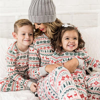 Family Matching Christmas Pajama Set – Holiday Outfits for Parents & Kids