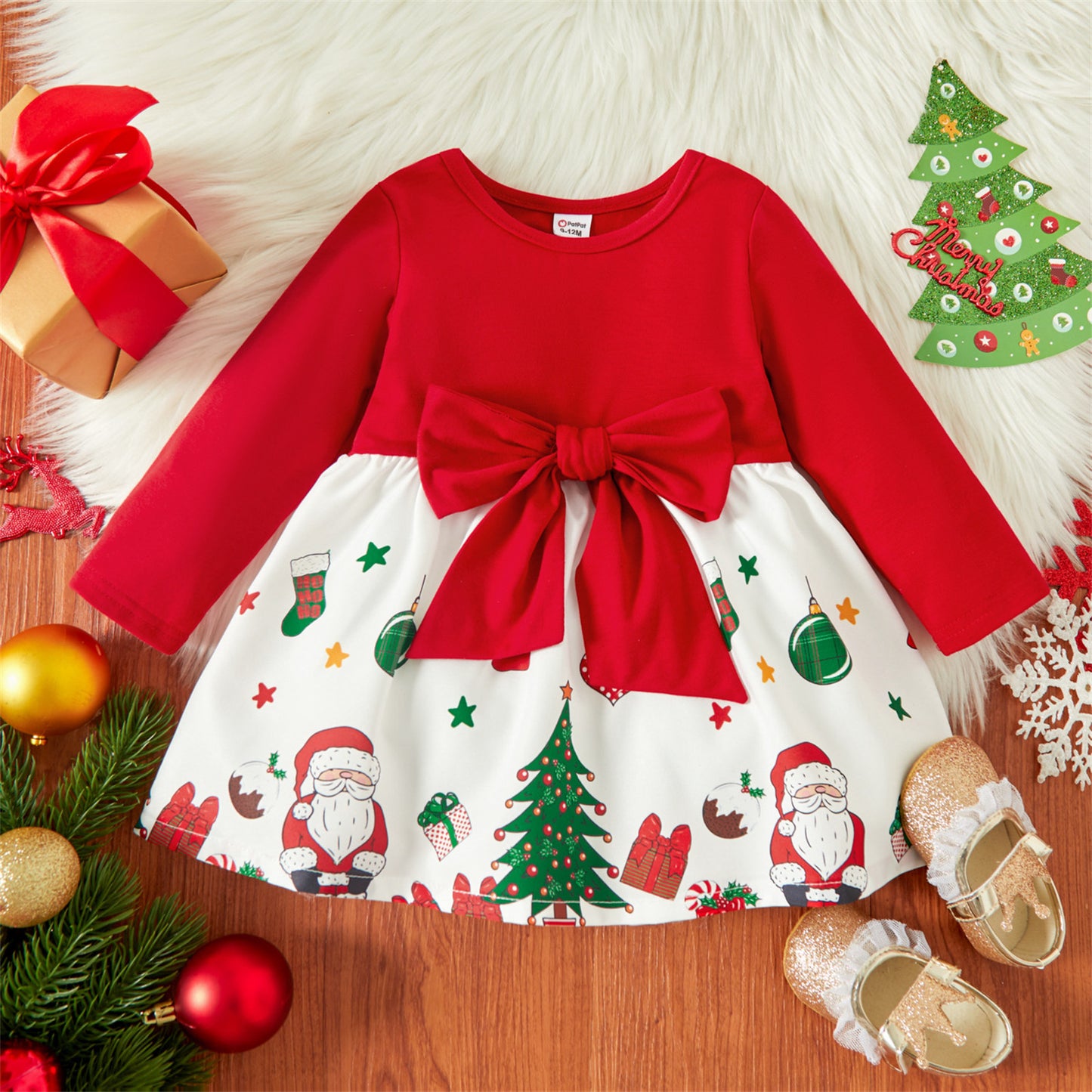 Christmas Baby Dress Girl Clothes New Born Infan