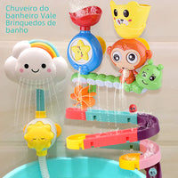 Cross-Border Kids Water Spray Cloud Bath Toy