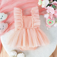 Jumpsuit Baby Net Skirt Princess Poris Dress Baby Skirt Baby Body Pants Jumpsuit