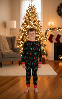 Family of Four Christmas Matching Outfits – European & American Style