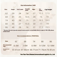 Baby Girl's Solid Color Sling Triangle Romper Hat Suit