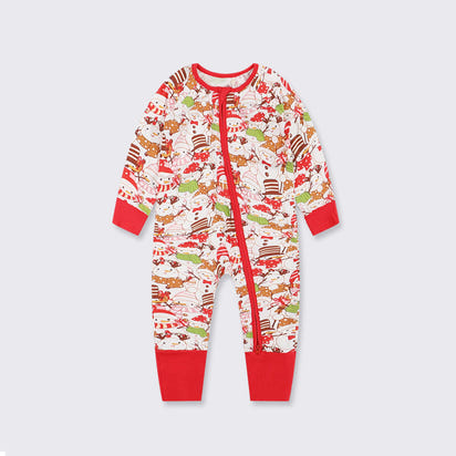 Ins Style Baby Clothes Christmas Jumpsuit