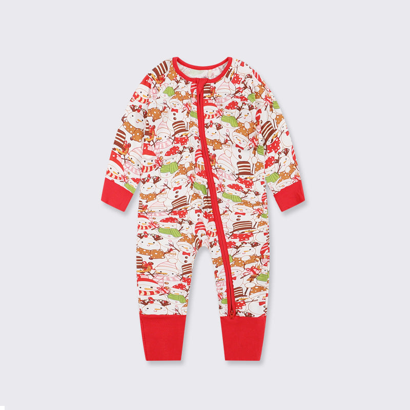 Ins Style Baby Clothes Christmas Jumpsuit